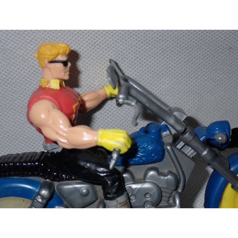 Ghost Rider Spirits of Vengeance Cycles & Riders Blaze 1995 Toybiz Marvel Figure - Picture 4 of 7